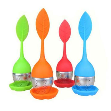 Silicone Tea Infuser, Stainless Steel Infuser, Tea Strainer, Tea Filter